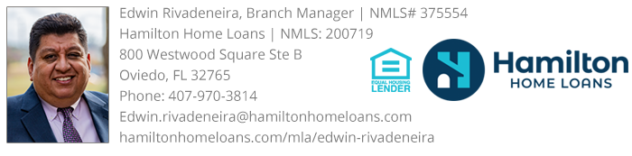 Edwin Rivadeneira Mortgage Lender HelpVet.net Contact Information